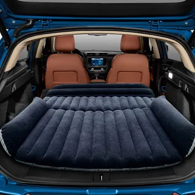 HAOYAO Automatte, SUV Luftmatte mit Pumpe, Dicke Campingbett für Outdoor-Reisen - 38% Rabatt