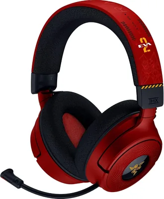 Razer Kraken V4 EVA-02 Gaming Headset, TriForce Titanium
