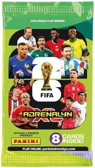 FIFA 2026 Trading Cards Booster Pack (8 Cards) Best Deal