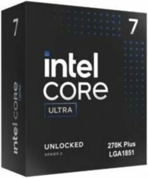 Intel Core Ultra 7 Processor 270K Plus 24 cores (8 P-cores + 16 E-cores) up to 5.5 GHz