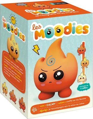 Nathan Les Moodies Calmy - Compagnon des Émotions, Jouet Électronique | Apprentissage de la Respiration Positive