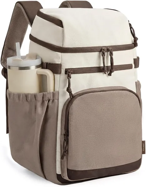 Tourit Kühlrucksack 21L mit Flaschenöffner - Halten Sie bis zu 30 Dosen kalt - Best Deal