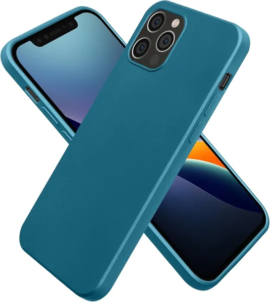 Kwmobile Etui na telefon kompatybilne z Apple iPhone 12 / iPhone 12 Pro - silikonowe etui z metalicznym połyskiem - pokrowiec Best Price