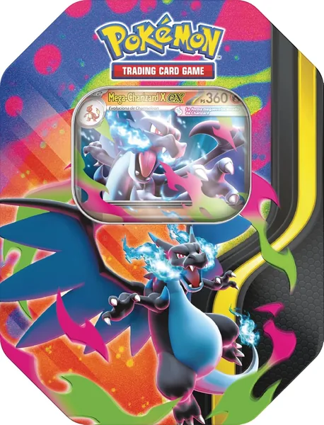 Pokemon TCG: Mega-Charizard X EX TCG Pokemon Tin