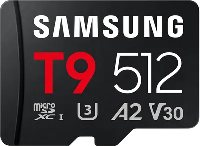 Samsung T9 MicroSD-Karte 512GB für Drohnen und Actioncams