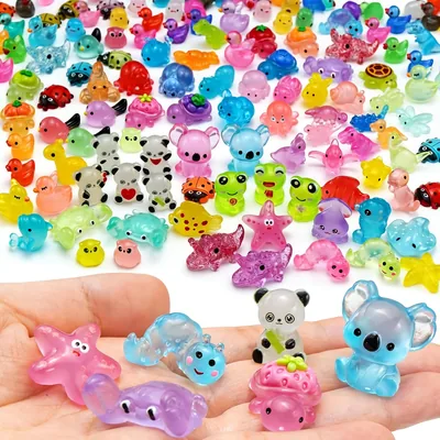 Enyoir 160 Resin Mini Animals Figures Glow in the Dark Best Deal