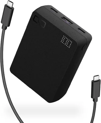 CIO モバイルバッテリー 20,000mAh セミソリッド バッテリー コンパクト 軽量 Type-C 35W 高速充電 3ポート