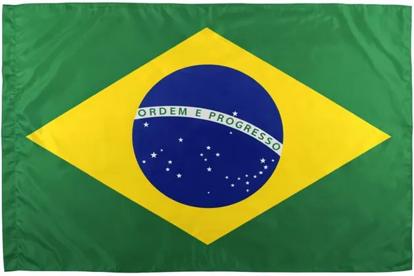 Bandeira Do Brasil Oficial - Diversos Tamanhos E Tecidos (CHIFFON, 2,00X1,50)
