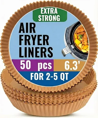 SNF CHOICE Air Fryer Disposable Liners, 50 Pack
