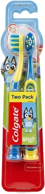Colgate Kids 2+ years Bluey Extra Soft 2PK Toothbrush Best Deal
