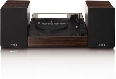 Lenco LS-200WD Turntable - Bluetooth Record Player Best Deal