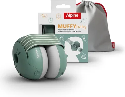 Alpine Muffy Baby - Protección auditiva para bebés de hasta 36 meses - 23 dB - Mejora la tranquilidad