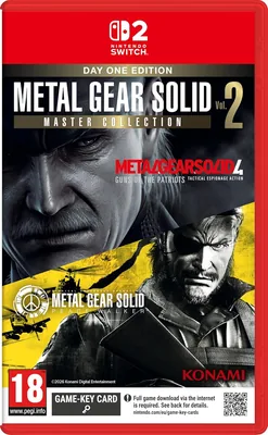 Metal Gear Solid: Master Collection Volume 2 - Edycja Dnia Premiery - Nintendo Switch 2 [Karta Kluczowa]