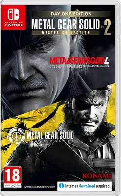 Metal Gear Solid: Kolekcja Mistrzowska Volume 2 - Edycja Dzień Premiery - Switch - Najlepsza Cena