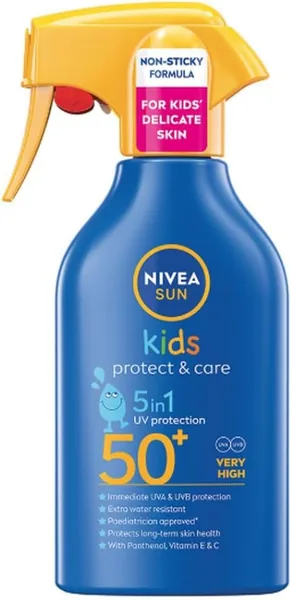 Nivea Sun Protect & Care Spray Ochronny do Opalania dla Dzieci SPF50+ 250 ml - 5% Off