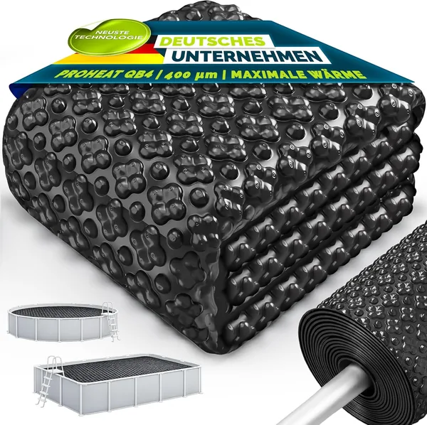 Tillvex Elite Pool Solar Foil 400m Rectangular 549x274cm Premium Solar Tarpaulin