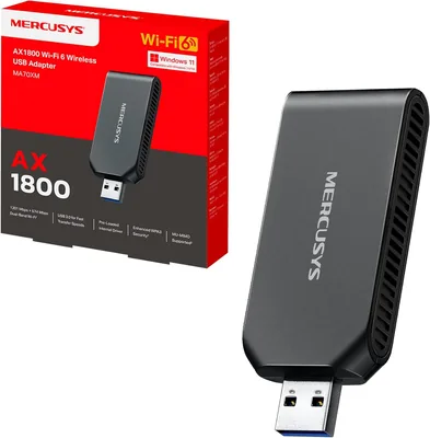 Mercusys MA70XM AX1800: Adattatore WiFi 6 USB a 45% di Sconto