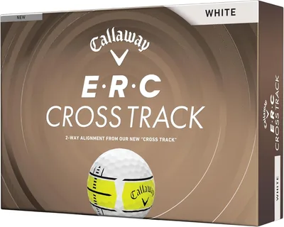 Callaway ERC クロストラック ゴルフボール 1ダース（12個入） 2ピース構造