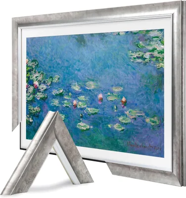 85 Inch Samsung The Frame TV - Matte Silver Bezel Best Deal