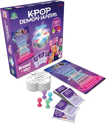 Chasseurs de démons Kpop, Jeu de vérité ou mensonge (VF), 2-4 joueurs, 8+, GP300 - Meilleur Prix