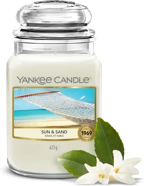 Yankee Candle Scented Candle | Sun & Sand Large Jar
