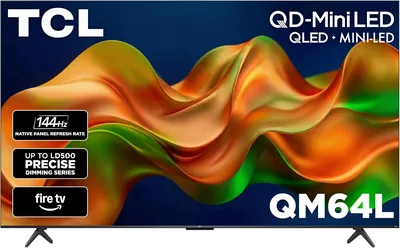 TCL 65" QM64L Mini LED QLED 4K Smart TV - 22% Off