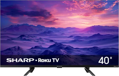 TV Sharp Smart 40" LED Roku Full HD | Resolución FHD | Wi-Fi | Dolby Audio | 60 Hz