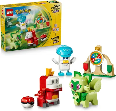 LEGO® Pokémon™ SMART Play™: Sprigatito, Fuecoco & Quaxly Battle 72158 - Best Deal