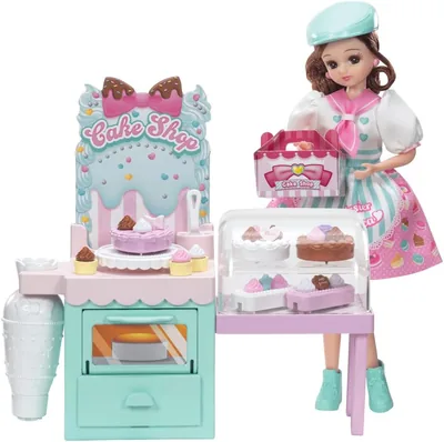 Takara Tomy Licca-chan Doll, Changeable Dress-up for Pretend Play, Toy for Ages 3+