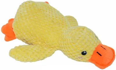DARO Plush Duck Dog Toy - 25cm Soft Squeaky Comfort Toy