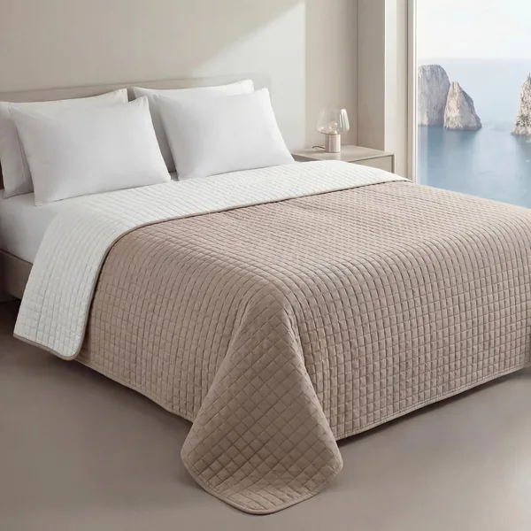 Clara Home Milano Quilted Bedspread