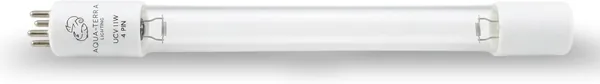 Aqua-Terra Lighting 11W UVC Replacement Hose - Pond UV Filter Bulb, Linear 4 Pin High Power UVC Lamp for Laguna Pressure Flo and Compatible Pond Systems - Improve Your