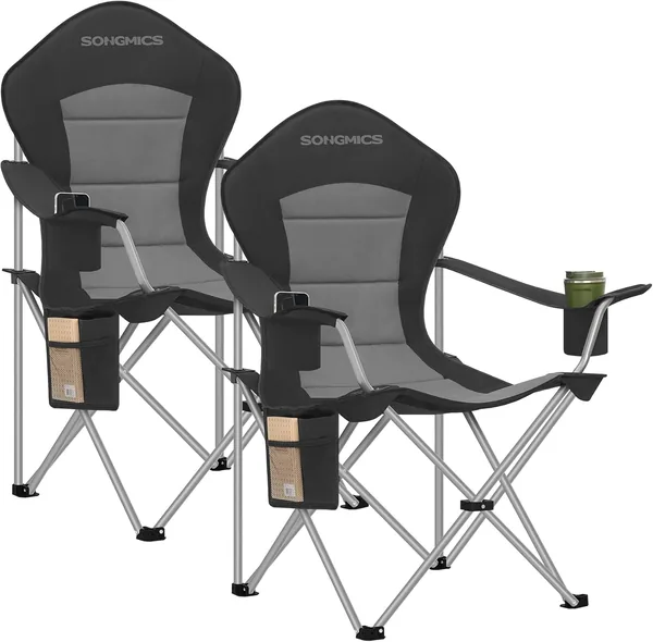 SONGMICS Set of 2 Camping Chairs