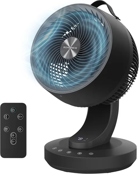 SONGMICS Table Fan XFC001B1EU Ink Black
