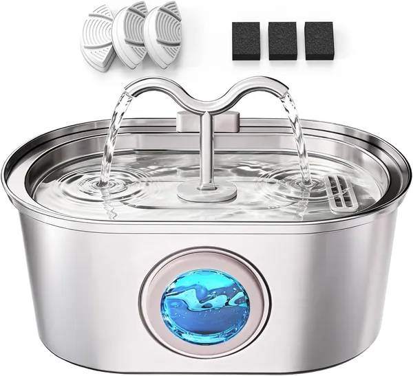 Stainless Steel Cat Water Fountain