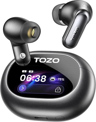 TOZO NC20 Pro Wireless Earbuds - LCD Screen, LDAC Audio