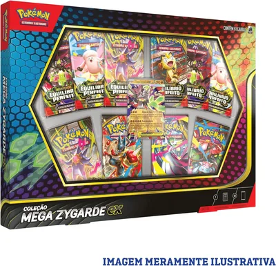 Pokémon TCG: Mega Zygarde ex Coleção Premium - Português | 27% de Desconto