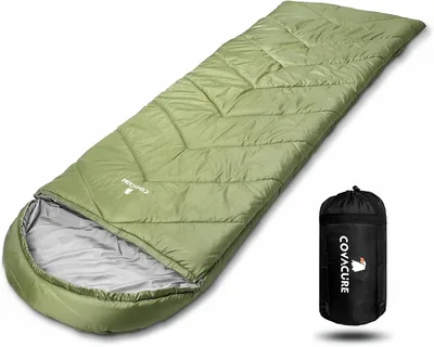 COVACURE Camping Schlafsack - Ultraleichter Sommer-Schlafsack und Decken-Schlafsack, 3-Jahres-Schlafsack für Kinder - Best Deal