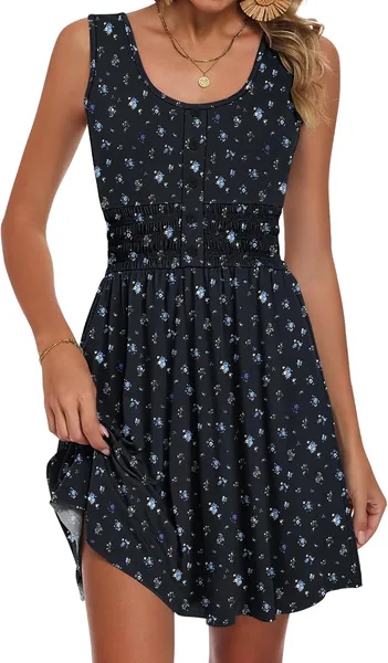 WNEEDU Womens Summer Dress