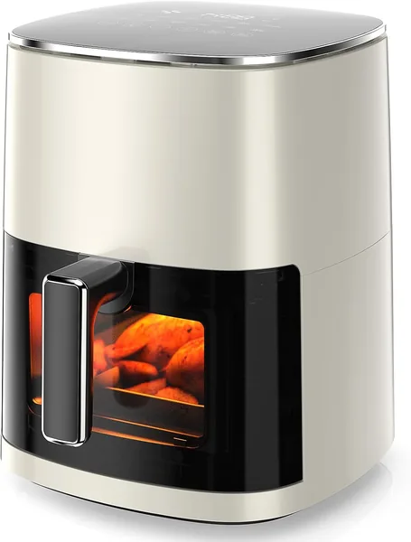 KMFurnila Air Fryer, 6QT Square Airfryer