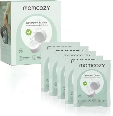 Tabletas Detergentes Momcozy para Lavador de Biberones (200 tabletas)
