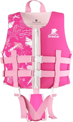 Gilets de natation pour enfants avec sangle ajustable en néoprène - Certifié TÜV - Veste de flottaison bébé