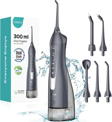COSLUS C20 Water Flosser 14% Off: Deep Cleaning for Teeth Braces & Gums
