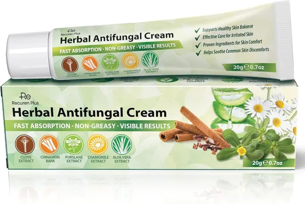 Crème antifongique pour mycose des pieds : soin contre la peau grattante, le pied d'athlète, le désagrément fongique, la pityriasis versicolor (35% de réduction)
