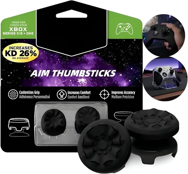 Grip Compat vel Controle Xb One e Xb Series S/X - Capas Emborrachadas Antiderrapantes, Maior Precis o e Conforto