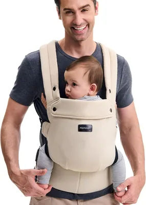 Momcozy Mochila Portabebés para Recién Nacidos y Niños, de 3.2 kg a 20.4 kg, Diseño Ergonómico, Cómoda y Ligera, Fácil de Usa Best Deal