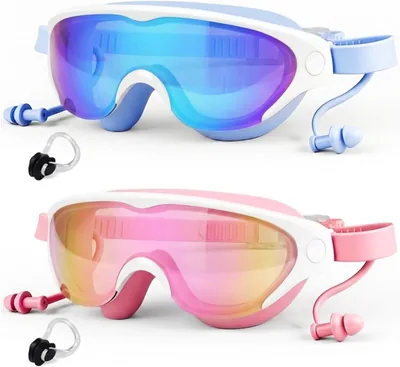 Zoomsnail Kids Swim Goggles 2Pack Best Deal