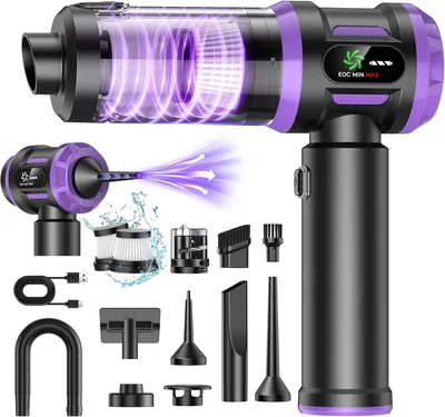 Vacuo senza fili, 27000Pa 5 in 1 Aspirapolvere per Auto Portatile con Batteria Ricaricabile, Motore Senza Spazzole da 120 W, 2 Washa - Best Deal