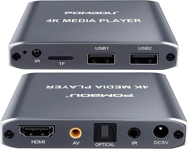 POMBOU 4K Digital Media Player