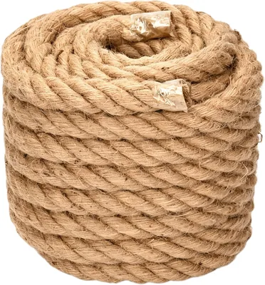 rloao Thick Jute Rope 15m x 26mm - Best Deal